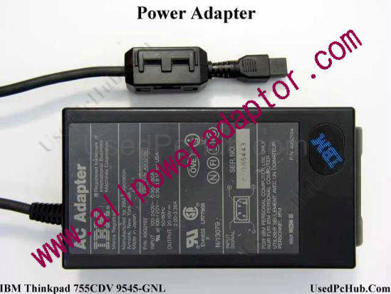 IBM Thinkpad 755CDV 9545-GNL AC Adapter- Laptop