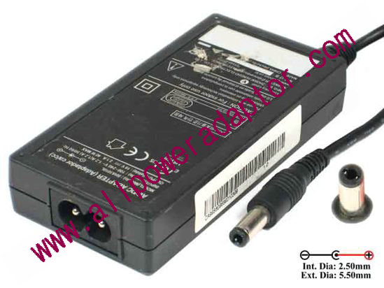 Other Brands SHA1010L AC Adapter 19V 2.1A, 5.5/2.5mm, 2-Prong