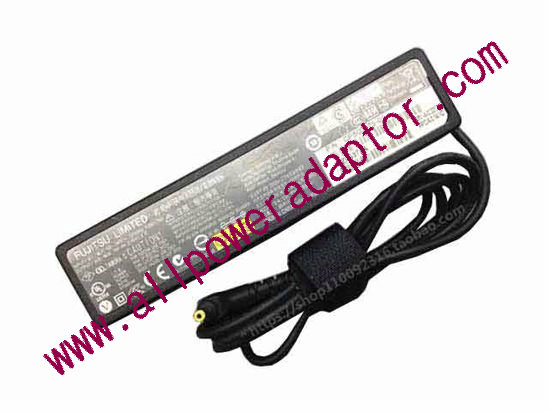 Fujitsu AC Adapter (Fujitsu) AC Adapter- Laptop FMV-AC327A, 19V 3.16A, 3.0/1.0mm, 2P
