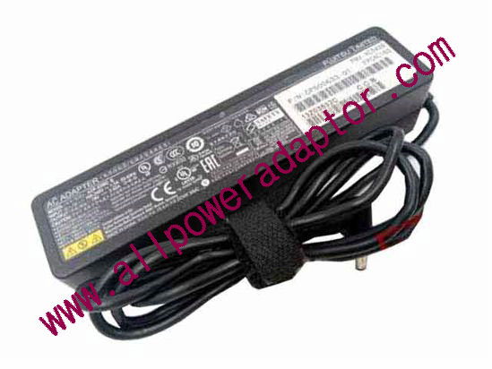 Fujitsu AC Adapter (Fujitsu) AC Adapter- Laptop FMV-AC342B, 19V 3.42A, 3.0/1.0mm, 3P