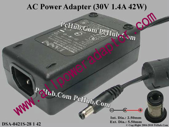 PANINI AC Adapter 30V 1.4A, 5.5/2.5mm, IEC C14
