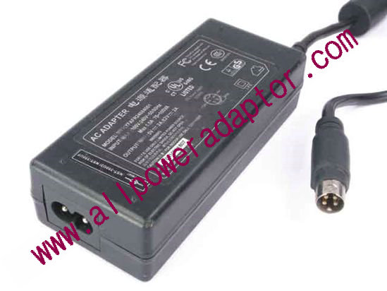 Yu Feng Electronic AC Adapter 5V-12V 12V 2A, 5V 2A, 4P, P1=5V, P4=12V, 2-Prong