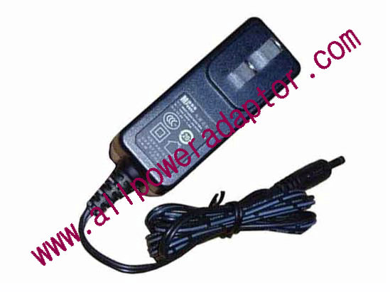 Mass Power WEF1200100C1BA AC Adapter 5V-12V 12V 1A, 5.5/2.1mm, US 2P Plug
