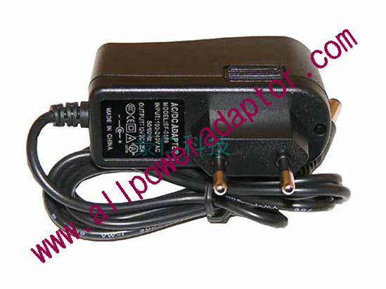 OEM Power AC Adapter - Compatible SF-0189, 12V 1.25A 5.5/2.1mm, EU 2-Pin, New