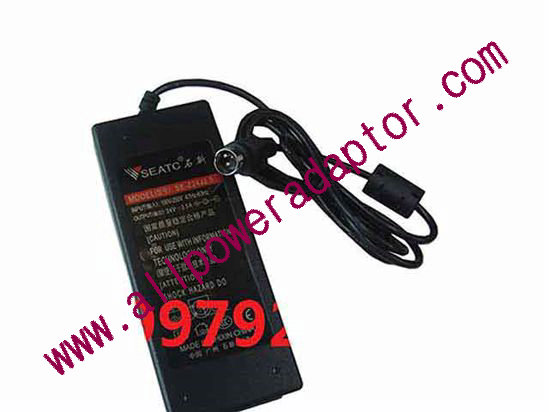 OEM Power AC Adapter - Compatible SE-Z24J2.5, 24V 2.5A, 3-Pin Din, C14, New