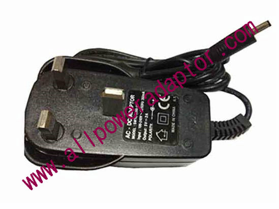 OEM Power AC Adapter - Compatible SW10-5050-10, 5V 2A 3.5/1.35mm, UK 3-Pin, New