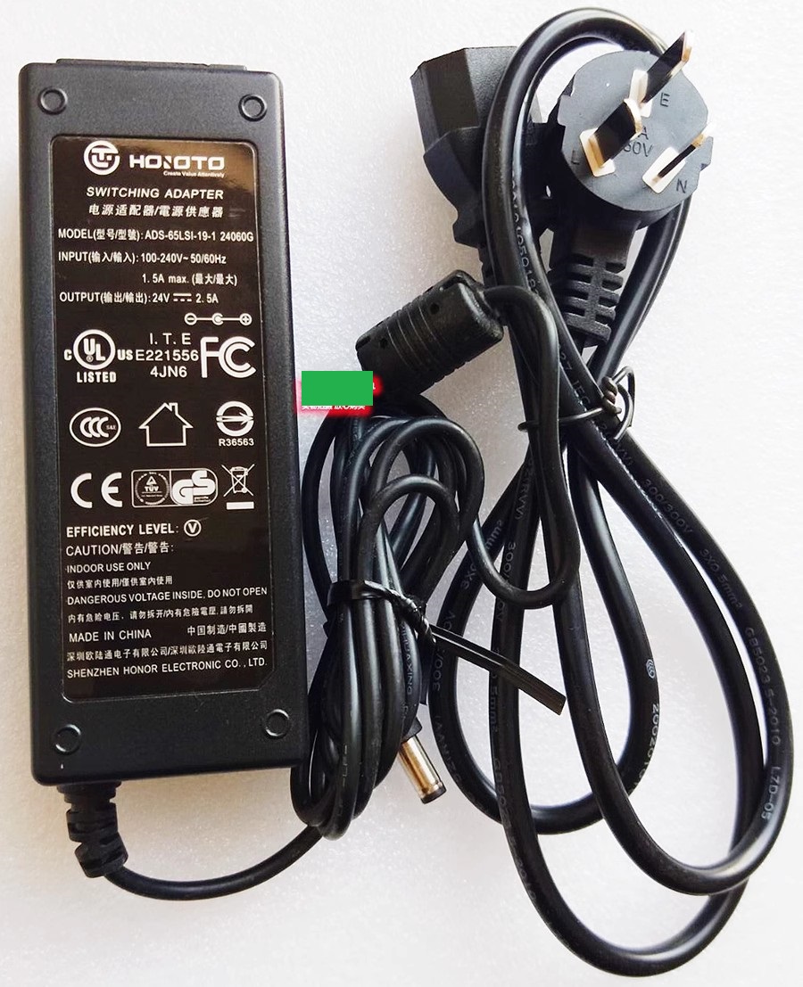 *Brand NEW*ADS-65LSI-19-1 24060G HIOTO 24V 2.5A AC ADAPTER Power Supply