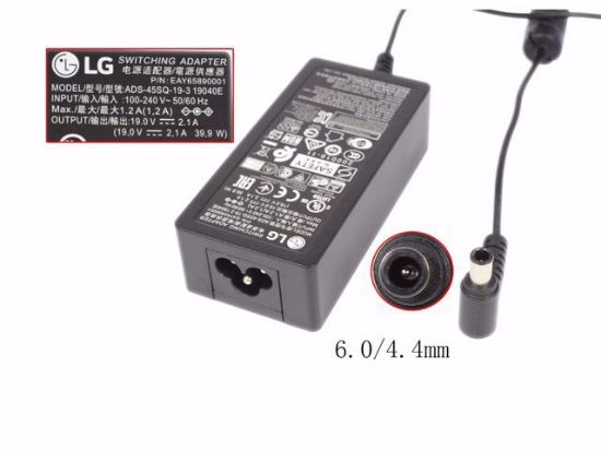 *Brand NEW*13V-19V AC Adapter LG ADS-45SQ-19-3 POWER Supply