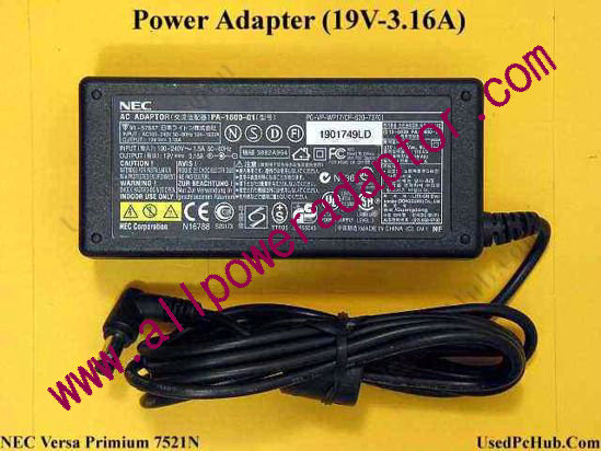 NEC Versa Premium 7521N AC Adapter