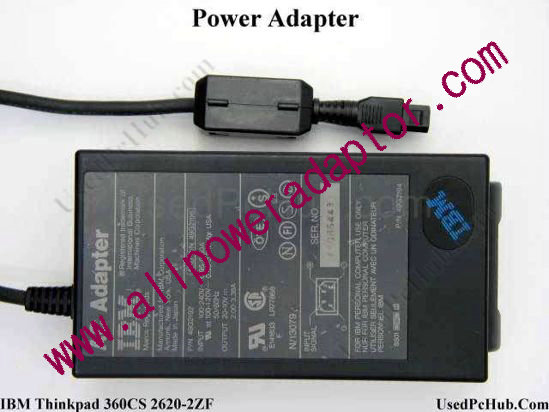 IBM Thinkpad Series AC Adapter- Laptop 49G2194
