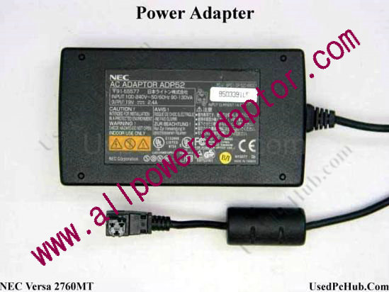 NEC Versa 2760MT AC Adapter