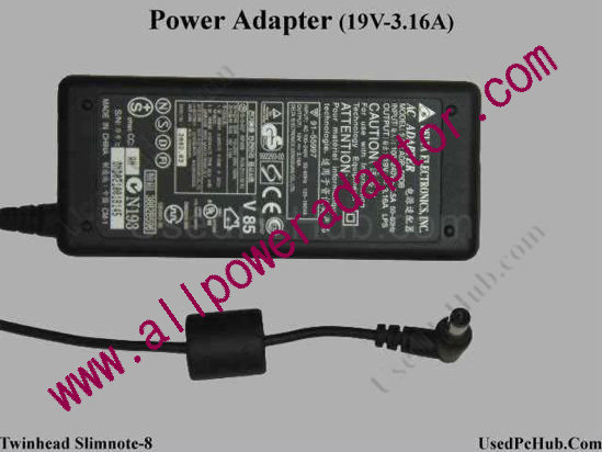 Twinhead Slimnote-8 AC Adapter - Click Image to Close