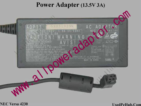 NEC Versa 4230 AC Adapter