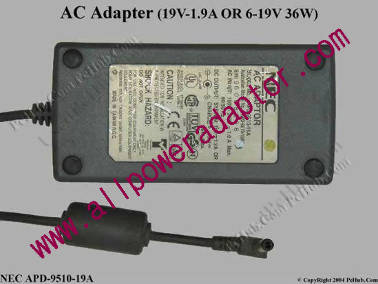 NEC AC Adapter ADP-9510-19A