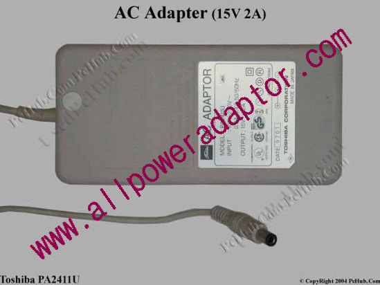 Toshiba AC Adapter PA2411U