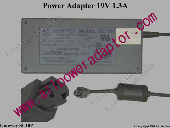 Gateway Common Item (Gateway) AC Adapter- Laptop SC10P