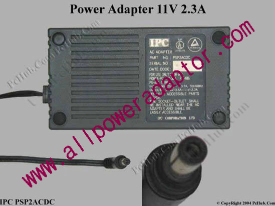 IPC AC Adapter- Laptop PSP2ACDC