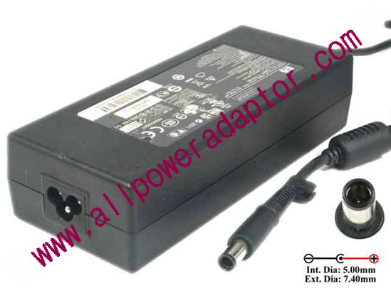 HP AC Adapter- Laptop 19V 7.89A, (5.0/7.4)mm 3-prong