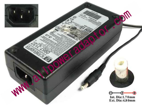HP AC Adapter- Laptop 32V 2340mA Tip A, (IEC C14)