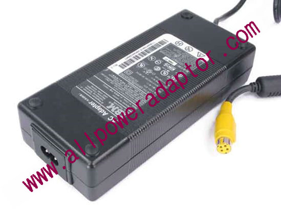 IBM AC Adapter 13V-19V 16V 7.5A, 4-Pin DIN, 2-prong