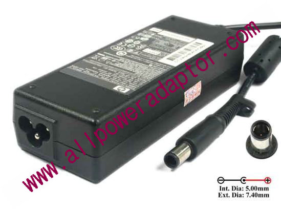 HP Pavilion dv4 Series AC Adapter - NEW Original 19V 4.74A, 7.4/5.0mm, 3-Prong, New