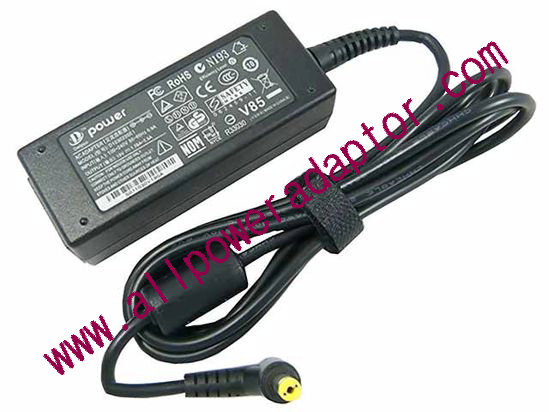 Acer Aspire One D270 Series AC Adapter - NEW Original 19V 2.15A, 5.5/1.7mm, 3-Prong