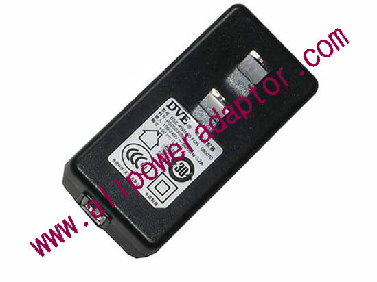 DVE DSC-4WU-05 AC Adapter - NEW Original 5V 0.7A 3.5W, USB,US 2-Pin - Click Image to Close