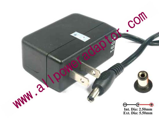 DVE DSA-0101F-05 AC Adapter - NEW Original 5V 2A, 5.5/2.5mm, AU 2-Pin