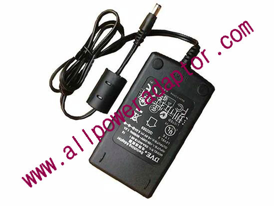 DVE DSA-0421S-051 AC Adapter - NEW Original 5V 5A, 5.5/2.5mm, C14, New