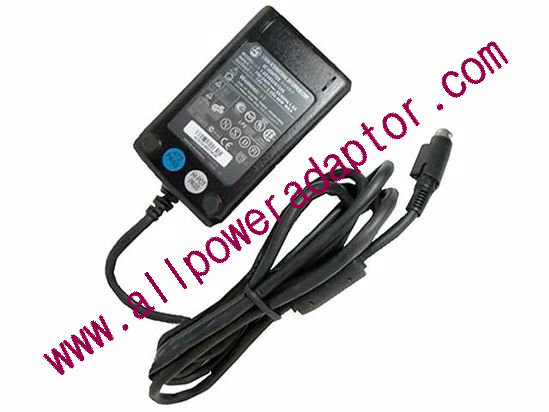 Li Shin LSE9802A1240 AC Adapter - NEW Original 12V 3.33A,4-pin DIN, 3-Prong, New