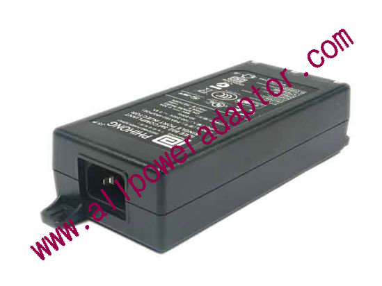 PHIHONG PSA16U-480 AC Adapter - NEW Original 48V 0.32A, RJ-45 Port, C14, New