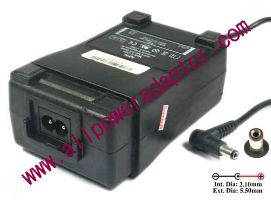 AULT MW115RA1200N02 AC Adapter- Laptop 12V 4.16A, Barrel 5.5/2.1mm, 2-Prong