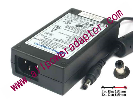 FSP Group Inc FSP060-DBAB1 AC Adapter - NEW Original 12V 5A, 5.5/2.5mm, C14, New