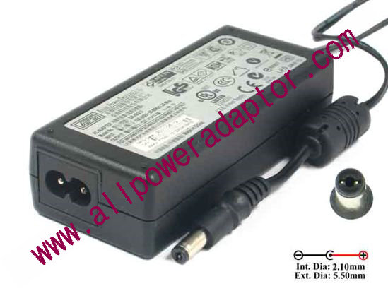 APD / Asian Power Devices DA-48Q12 AC Adapter - NEW Original 12V 4A, Barrel 5.5/2.1mm, 2-Prong