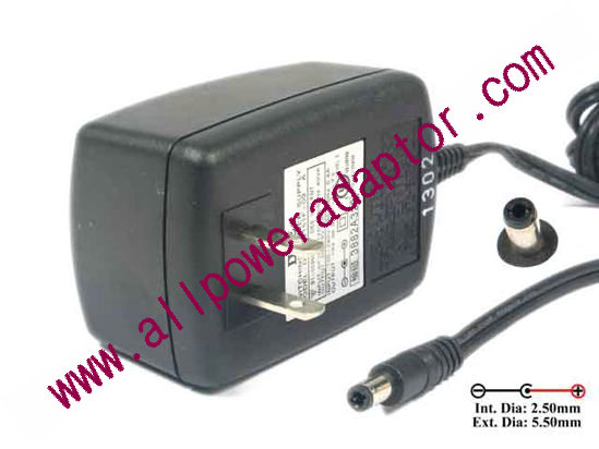 DVE DSA-0151F-09 AC Adapter - NEW Original 9V 2A, 5.5/2.5mm, US 2-Pin Plug, New