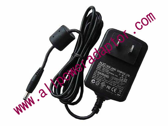 HJC HAPU05B2 AC Adapter - NEW Original 5V 2.6A, Tip, US 2-Pin Plug, New