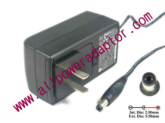 LACIE S018EM1200150 AC Adapter - NEW Original 12V 1.5A, 5.5/2.5mm, US 2-Pin Plug, New