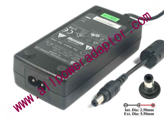 Li Shin LSE0215C1240 AC Adapter - NEW Original 12V 3.33A, 5.5/2.5mm, 2-Prong, New
