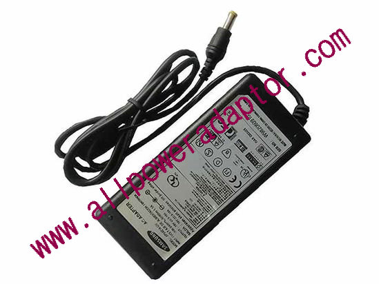 Samsung AP04214-NU AC Adapter - NEW Original 19V 3.16A, 6.0/4.0mm, 3-Prong, New