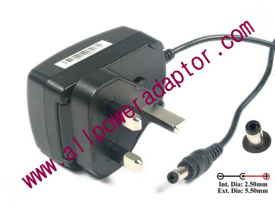D-Link AC to DC (D-Link) AC Adapter - NEW Original 5V 2A, 5.5/2.5mm, UK 3-Pin Plug - Click Image to Close