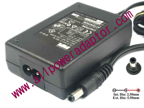 Cisco 34-0912-01 AC Adapter - NEW Original 5V 2.5A, 5.5/2.5mm, 2-Prong, New