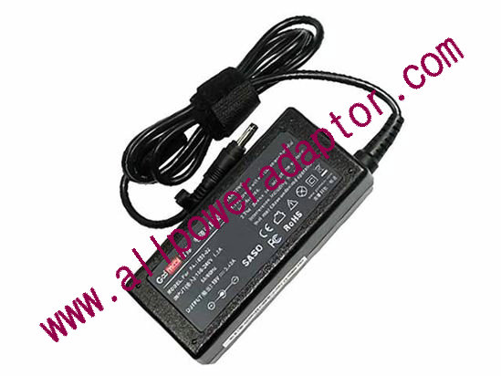 Godmobi For PA-1650-02 AC Adapter- Laptop 19V 3.42A, 4.0/1.7mm, 3-Prong, New