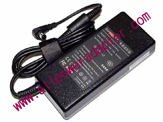 Godmobi For VGP-AC19V19 AC Adapter- Laptop 19.5V 3.9A, 6.0/4.4mm, 2-Prong, New