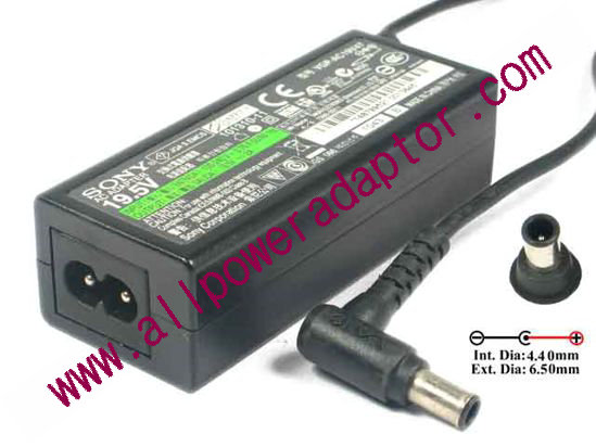 Sony Vaio VPCYB Series AC Adapter 148799521, 19.5V 2A, 2-Prong