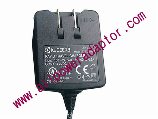 Kyocera TXTVL10077 AC Adapter - NEW Original 4.5V 1.2A, 3.5/1.35mm, US 2-Pin, New