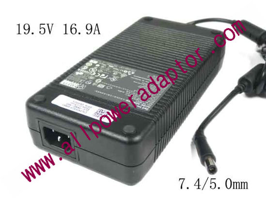 Dell Common Item (Dell) AC Adapter - NEW Original 19.5V 16.9A, Barrel 7.4/5.0mm, IEC C14