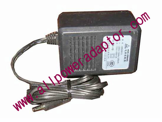 HON-KWANG 4BD0913 AC Adapter - NEW Original 4BD0913, 15V 1A, 5.5/2.1mm, US 2-Pin, New