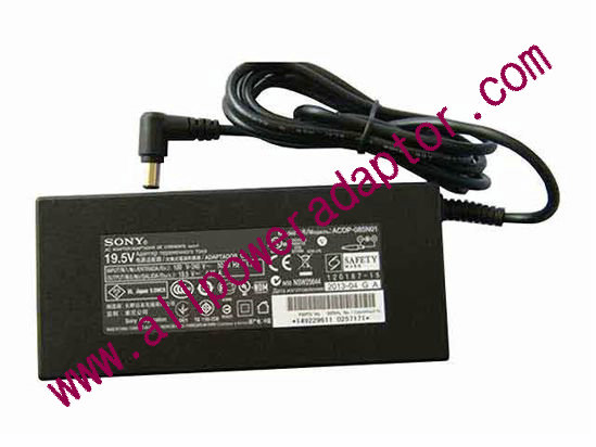 Sony ACDP-085N02 AC Adapter 13V-19V ACDP-085N02,19.5V 4.35A 4.4A 2-Prong
