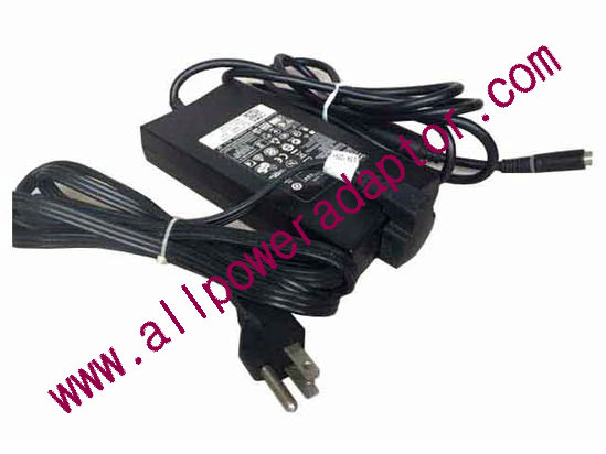 Dell Common Item (Dell) AC Adapter- Laptop 19.5V 6.7A, 7.4/5.0mm W/Pin, 3-Prong