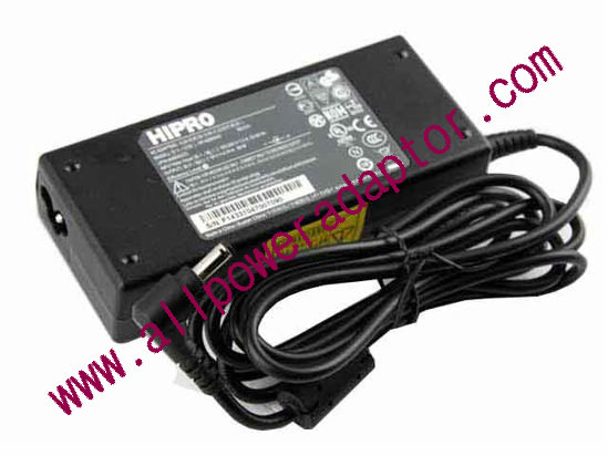 HIPRO HP-A0904A3 AC Adapter- Laptop 19V 4.74A, 5.5/2.5mm, 3-Prong